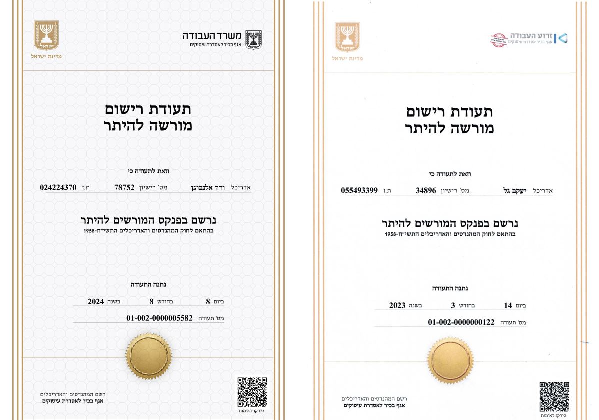  מהפכת הרישוי העצמאי- אדריכל מורשה להיתר